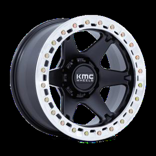 Polished off-road beadlock 17–19″