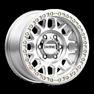Polished off-road beadlock 17–19″